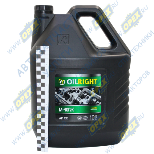 2501 Масло дизельное М-10Г2К SAE 30 (канистра 10л); API CC Oil Right1